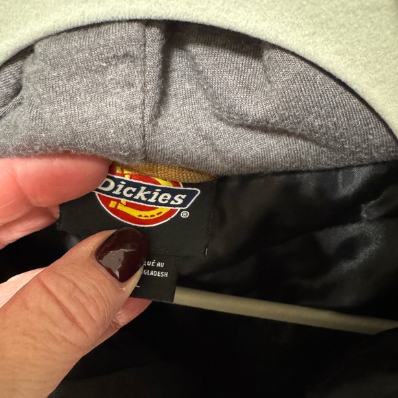 Dickies Men's Water Repellent Duck Hooded Shirt Jacket - Picture 10 of 12